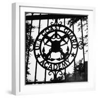 The Us Coast Guard Academy Gate-William C^ Shrout-Framed Photographic Print