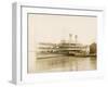 The US Mail Steamer Tashmoo, St. Clair River, Michigan, America-null-Framed Photographic Print