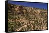 The USA, Arizona, Grand canyon National Park, South Rim, Bright Angel Trail-Udo Siebig-Framed Stretched Canvas