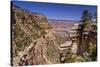 The USA, Arizona, Grand canyon National Park, South Rim, Bright Angel Trail-Udo Siebig-Stretched Canvas