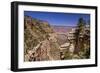 The USA, Arizona, Grand canyon National Park, South Rim, Bright Angel Trail-Udo Siebig-Framed Photographic Print