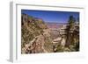 The USA, Arizona, Grand canyon National Park, South Rim, Bright Angel Trail-Udo Siebig-Framed Photographic Print