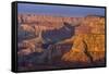 The USA, Arizona, Grand canyon National Park, South Rim, Grandview Point-Udo Siebig-Framed Stretched Canvas