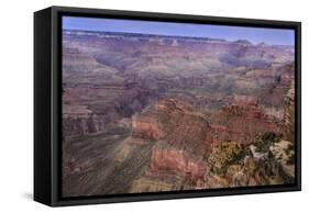 The USA, Arizona, Grand canyon National Park, South Rim, Hopi Point-Udo Siebig-Framed Stretched Canvas