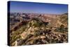 The USA, Arizona, Grand canyon National Park, South Rim, Lipan Point-Udo Siebig-Stretched Canvas