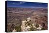 The USA, Arizona, Grand canyon National Park, South Rim, Mather Point-Udo Siebig-Stretched Canvas