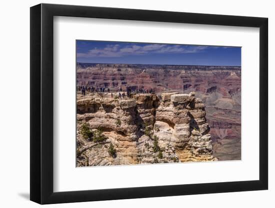 The USA, Arizona, Grand canyon National Park, South Rim, Mather Point-Udo Siebig-Framed Photographic Print