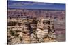 The USA, Arizona, Grand canyon National Park, South Rim, Mather Point-Udo Siebig-Stretched Canvas