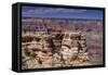 The USA, Arizona, Grand canyon National Park, South Rim, Mather Point-Udo Siebig-Framed Stretched Canvas