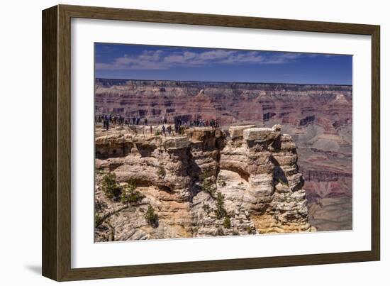 The USA, Arizona, Grand canyon National Park, South Rim, Mather Point-Udo Siebig-Framed Photographic Print