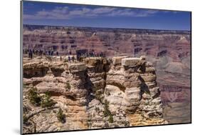 The USA, Arizona, Grand canyon National Park, South Rim, Mather Point-Udo Siebig-Mounted Photographic Print