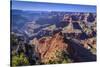 The USA, Arizona, Grand canyon National Park, South Rim, Mohave Point-Udo Siebig-Stretched Canvas