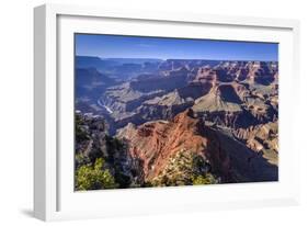 The USA, Arizona, Grand canyon National Park, South Rim, Mohave Point-Udo Siebig-Framed Photographic Print