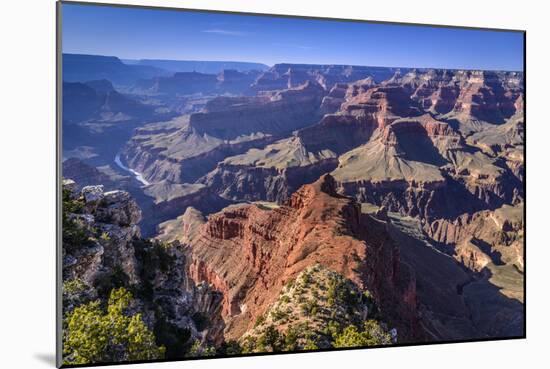 The USA, Arizona, Grand canyon National Park, South Rim, Mohave Point-Udo Siebig-Mounted Photographic Print