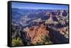 The USA, Arizona, Grand canyon National Park, South Rim, Mohave Point-Udo Siebig-Framed Stretched Canvas