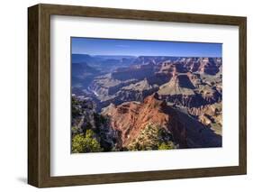 The USA, Arizona, Grand canyon National Park, South Rim, Mohave Point-Udo Siebig-Framed Photographic Print