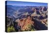 The USA, Arizona, Grand canyon National Park, South Rim, Mohave Point-Udo Siebig-Stretched Canvas