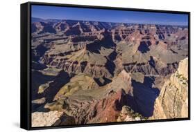 The USA, Arizona, Grand canyon National Park, South Rim, Pima Point-Udo Siebig-Framed Stretched Canvas