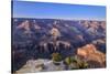 The USA, Arizona, Grand canyon National Park, South Rim, Powell Point-Udo Siebig-Stretched Canvas