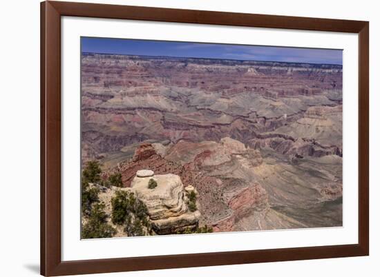 The USA, Arizona, Grand canyon National Park, South Rim, Yaki Point-Udo Siebig-Framed Photographic Print