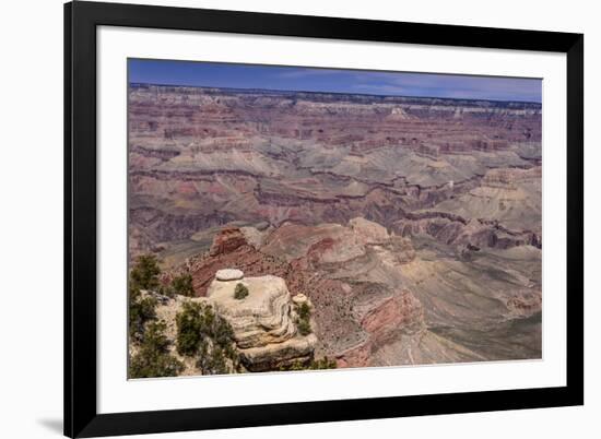 The USA, Arizona, Grand canyon National Park, South Rim, Yaki Point-Udo Siebig-Framed Photographic Print