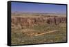 The USA, Arizona, Navajo nation, Cameron, Little Colorado River Gorge-Udo Siebig-Framed Stretched Canvas