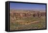 The USA, Arizona, Navajo nation, Cameron, Little Colorado River Gorge-Udo Siebig-Framed Stretched Canvas