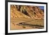 The USA, California, Death Valley National Park, Artists drive with Artists palette-Udo Siebig-Framed Photographic Print