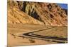 The USA, California, Death Valley National Park, Artists drive with Artists palette-Udo Siebig-Mounted Photographic Print