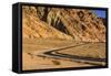 The USA, California, Death Valley National Park, Artists drive with Artists palette-Udo Siebig-Framed Stretched Canvas