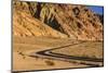 The USA, California, Death Valley National Park, Artists drive with Artists palette-Udo Siebig-Mounted Photographic Print