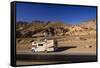 The USA, California, Death Valley National Park, Artists drive with Artists palette-Udo Siebig-Framed Stretched Canvas