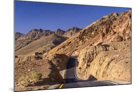 The USA, California, Death Valley National Park, Artists drive-Udo Siebig-Mounted Photographic Print