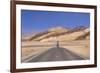 The USA, California, Death Valley National Park, Badwater Road with Amargosa Range-Udo Siebig-Framed Photographic Print