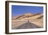 The USA, California, Death Valley National Park, Badwater Road with Amargosa Range-Udo Siebig-Framed Photographic Print