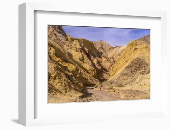 The USA, California, Death Valley National Park, Golden canyon-Udo Siebig-Framed Photographic Print