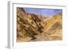 The USA, California, Death Valley National Park, Golden canyon-Udo Siebig-Framed Photographic Print