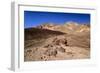 The USA, California, Death Valley National Park, scenery in the Artists drive-Udo Siebig-Framed Photographic Print