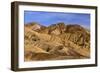 The USA, California, Death Valley National Park, scenery in the Bad Water Road close Golden canyon-Udo Siebig-Framed Photographic Print