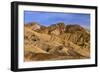 The USA, California, Death Valley National Park, scenery in the Bad Water Road close Golden canyon-Udo Siebig-Framed Photographic Print