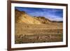 The USA, California, Death Valley National Park, scenery in the Bad Water Road close Golden canyon-Udo Siebig-Framed Photographic Print