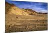 The USA, California, Death Valley National Park, scenery in the Bad Water Road close Golden canyon-Udo Siebig-Mounted Photographic Print