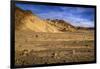 The USA, California, Death Valley National Park, scenery in the Bad Water Road close Golden canyon-Udo Siebig-Framed Photographic Print