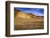 The USA, California, Death Valley National Park, scenery in the Bad Water Road close Golden canyon-Udo Siebig-Framed Photographic Print