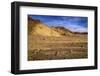 The USA, California, Death Valley National Park, scenery in the Bad Water Road close Golden canyon-Udo Siebig-Framed Photographic Print