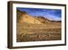 The USA, California, Death Valley National Park, scenery in the Bad Water Road close Golden canyon-Udo Siebig-Framed Photographic Print