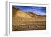 The USA, California, Death Valley National Park, scenery in the Bad Water Road close Golden canyon-Udo Siebig-Framed Photographic Print