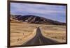 The USA, California, Death Valley National Park, seal Bad Water Road Golden canyon-Udo Siebig-Framed Photographic Print