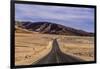 The USA, California, Death Valley National Park, seal Bad Water Road Golden canyon-Udo Siebig-Framed Photographic Print