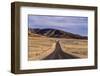 The USA, California, Death Valley National Park, seal Bad Water Road Golden canyon-Udo Siebig-Framed Photographic Print